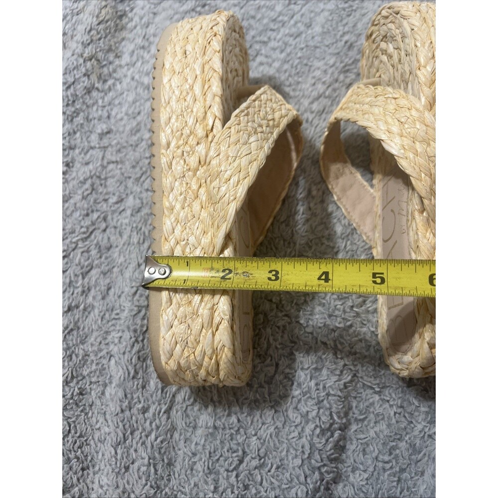 Beach Edpadrille Platform flip-flops Sz8 Boho - Picture 4 of 10